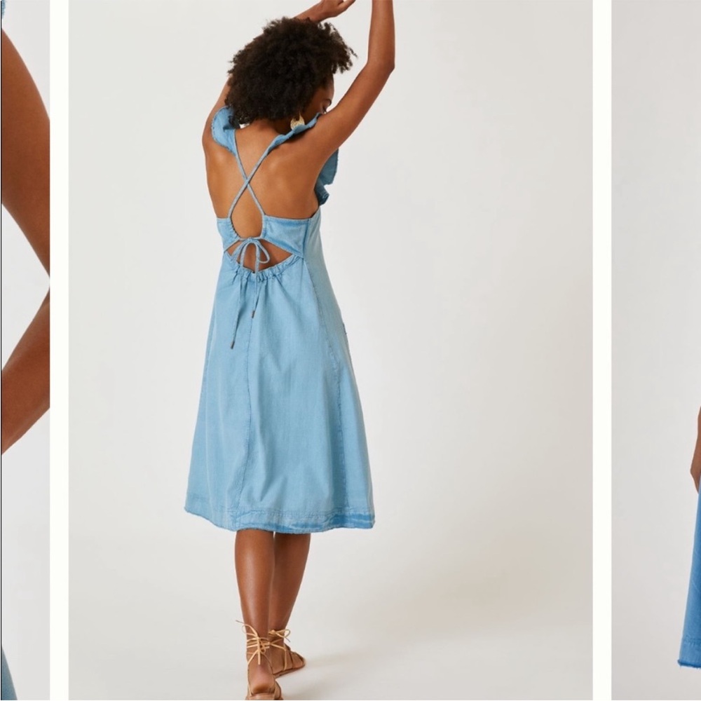 Anthropologie Pilcro Denim Dress - Picture 2 of 9